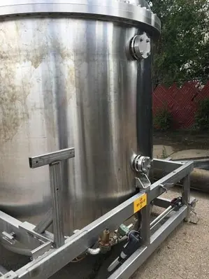 1100 Gallon Stainless Pressure Vessels Pressure Vessel