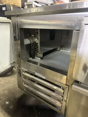 174-0228 Cooltech CUST-48LBD 48" Half Door 2 Drawer Self Contained Worktop Coole