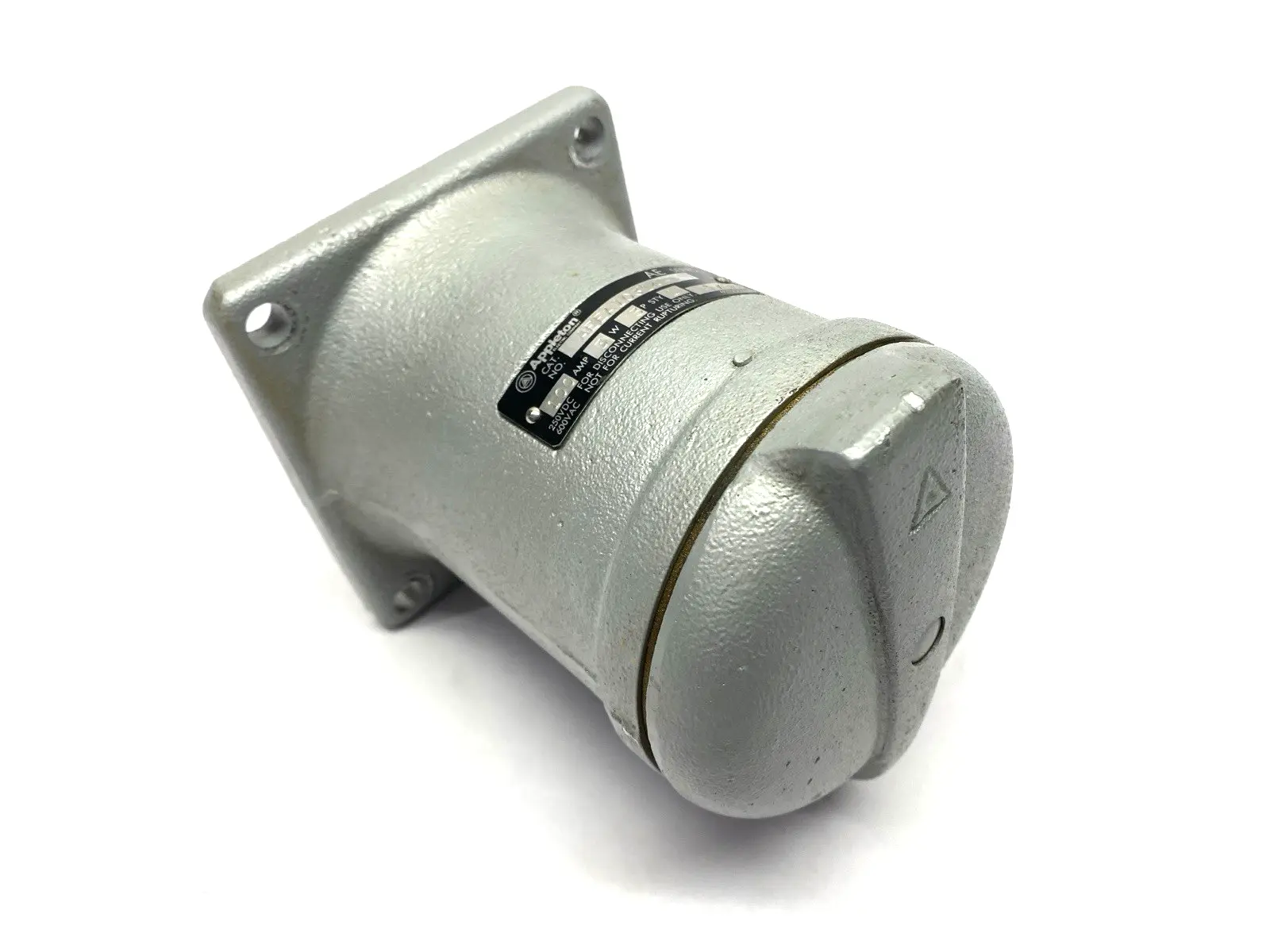 USED APPLETON MOUNTING RECEPTACLE 3-POLE 100A 3W