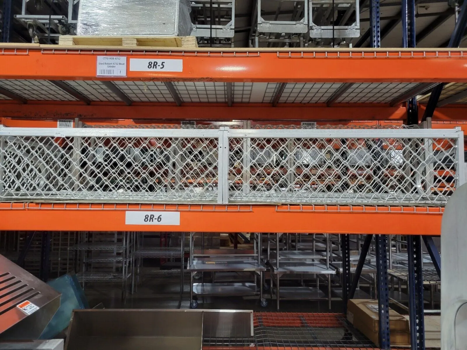 Used Wire Wall Shelf 120" x 12