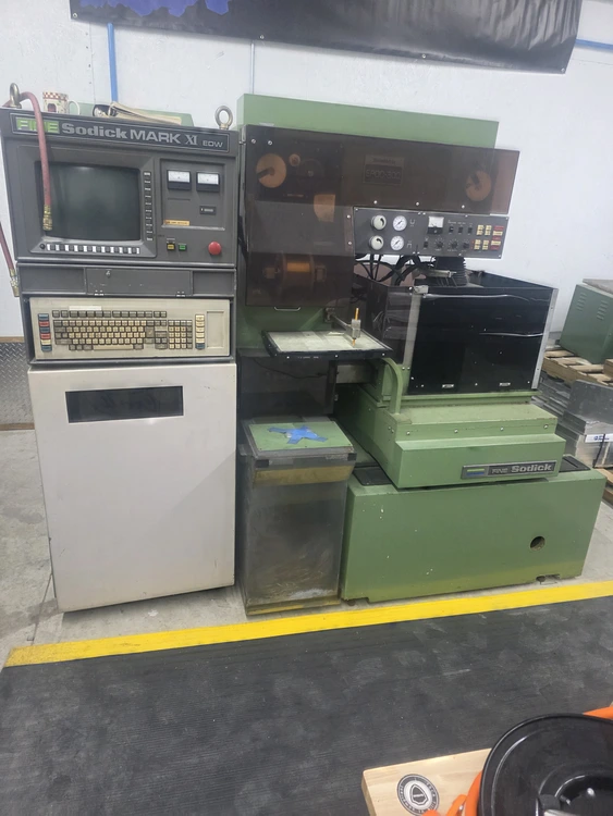 Used 1986 Sodick Epoc 300 Wire EDM Illinois US | 520 Machinery Sales LLC #346581