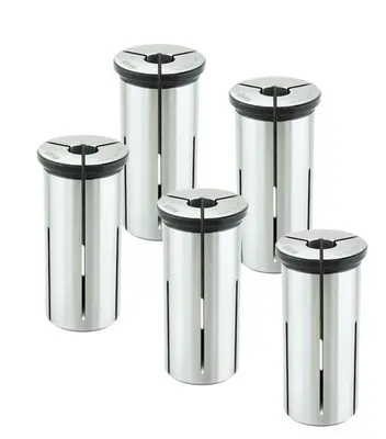 Lyndex/Nikken 6-20mm Straight Collet/Sleeve Set QTY8 KM1-SET-08-MM (LOC2945A)