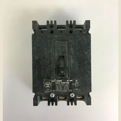 Westinghouse 3 Pole 40 Amp FB Breaker