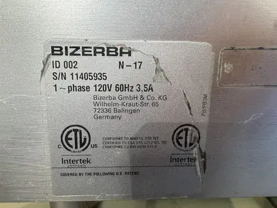 USED BIZERBA N-17