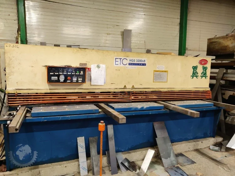 Used 2005 ETC HGS QC 12Y Sheet Metal Shears SK | F.M.T. Group s.r.o. #1425598