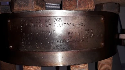 Fluitron, autoclave /reactor, 2200 psi @ 750°F Inconel with control