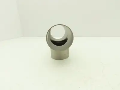 2-1/2" OD Tee Butt Weld Adapter Stainless Steel Tumble Finish A = 3 Lot of 3