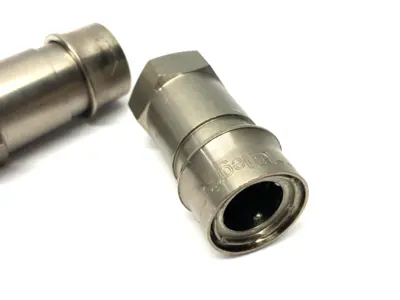 USED PARKER LEGRIS QUICK-ACTING METAL COUPLER G1/2, 12MM DIA