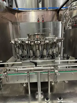 Used Bottling Line – GAI Rotary Filler, APE Packers, ROPP Capper, Case Sealer