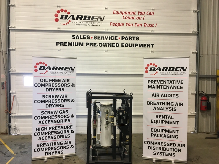 Used 2021 Barben Custom Package BARBEN Air Compressor Dryers Alberta CA | BARBEN IND LTD #181496