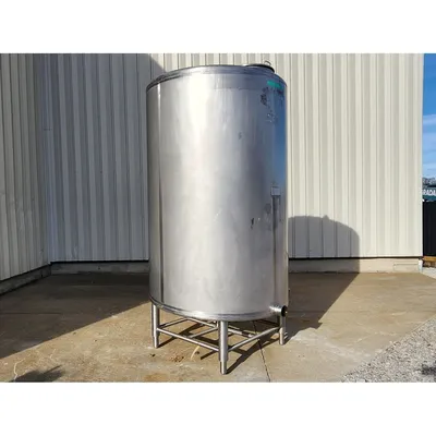 Used 1,000 Gallon Cherry-Berrell Stainless Steel Liquid Process Tank