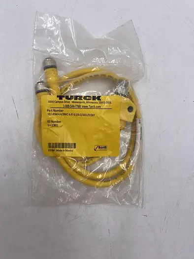 New | in-Stock TURCK TURCK VB2-FSM 4.4/2 RKC 4.4T-0.5/0.5 S651/S1578 Sensors | ND Industrial Surplus #1214198