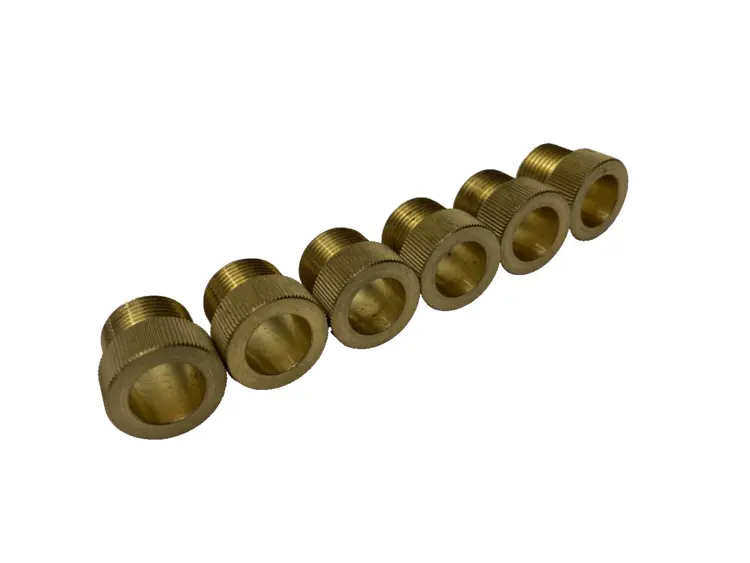 Used ABB BRASS NUT 925926625951 LOT OF 6 Nuts & Screws Michigan US | Maverick Industrial Sales #1091926