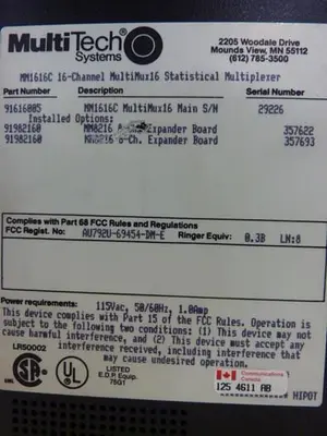 USED MULTI TECH INDUSTRIES MM1616C
