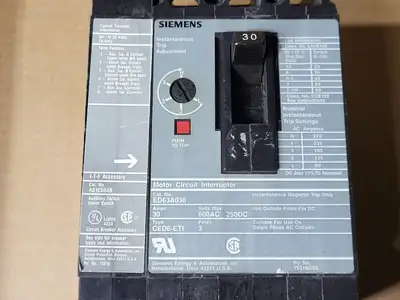 USED SIEMENS ED63A030