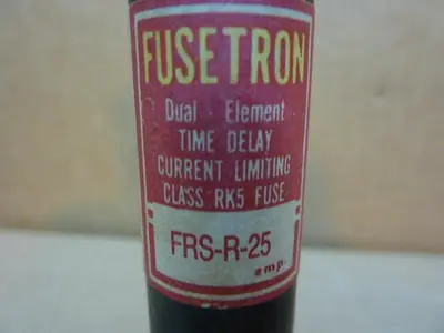 USED FUSETRON / BUSSMANN FRS-R-25