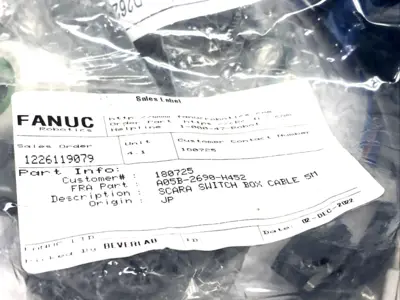 A05B-2690-H452 | Fanuc  Scara Switch Box Cable 5m - New