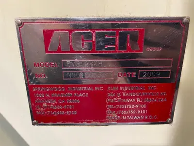 USED 2009 ACER EVS-3VKH