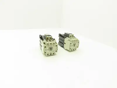Mitsubishi SD-T21 SA Contactor 10HP 20A UT-SA21 Surge Suppressor 24V Lot of 2