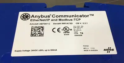 USED HMS INDUSTRIAL NETWORKS AB7007C