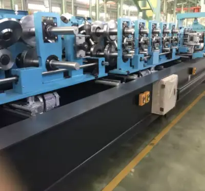 70-320mm Steel Frame C Z Purlin Channel Roll Forming Machine in China