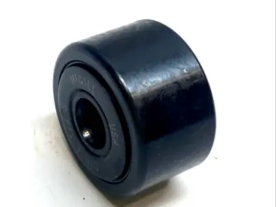 USED MCGILL CAMROL YOKE TYPE CAM FOLLOWER 1.5" ROLLER 7/16" BORE SEALED