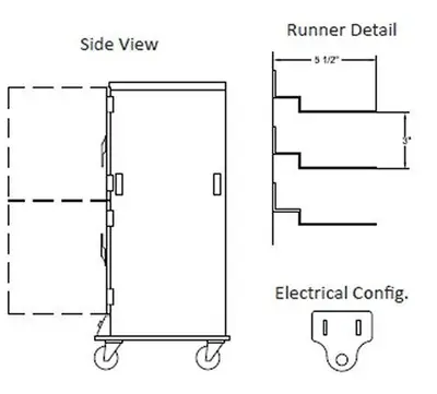 LOCKWOOD CA71-PFIN-CDD-R Mobile Heater Proofer | Harvest Equipment and Fabrication Inc (11)