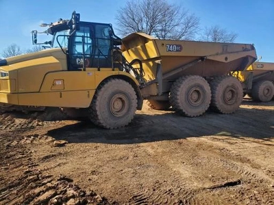 Used 2022 Caterpillar 740GC Articulated Dump Trucks Massachusetts US | Zadoon Equipment #1480575