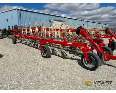 Used FARM KING TVR14 - 14 WHEEL Hay Rakes Iowa US | Keast Enterprises #1360467
