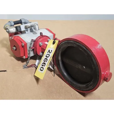Used Bray 6" Dia. Series 30 Resilient Seated Wafer Butterfly Valve