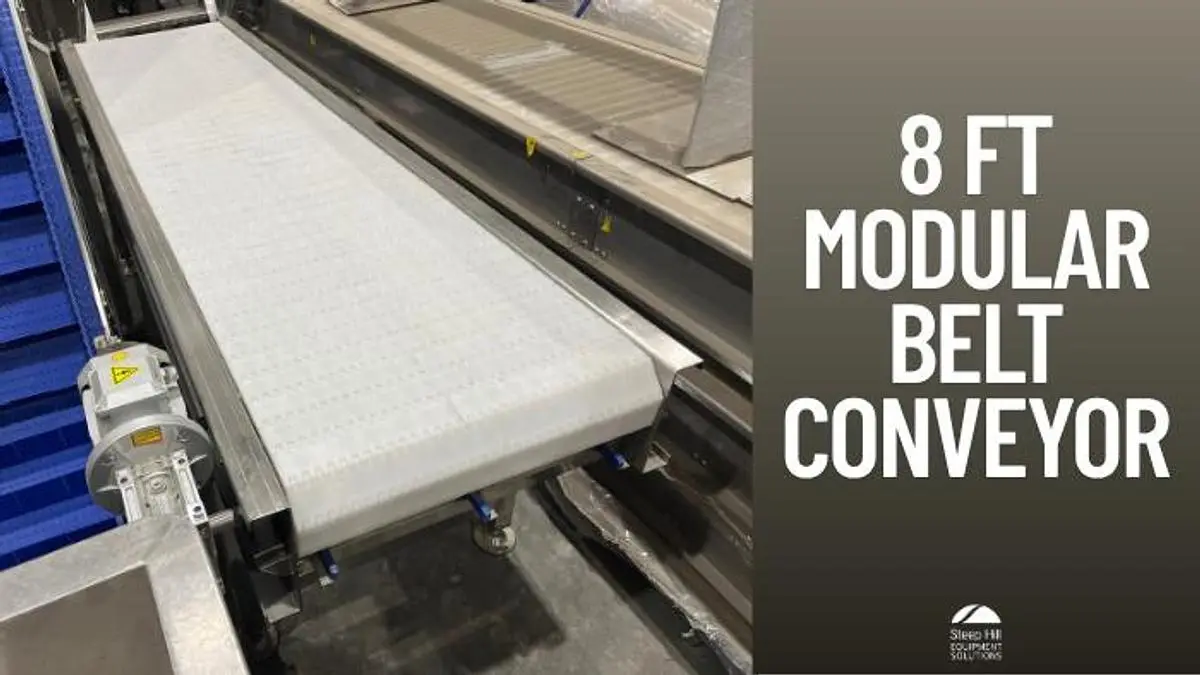 8ft Modular Belt Conveyor