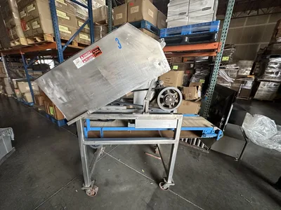 USED URSCHEL LABORATORIES L-A WITH DISCHARGE CONVEYOR