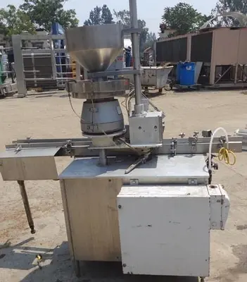USED M&O PERRY SPS VACUUM STOPPERING MACHINE