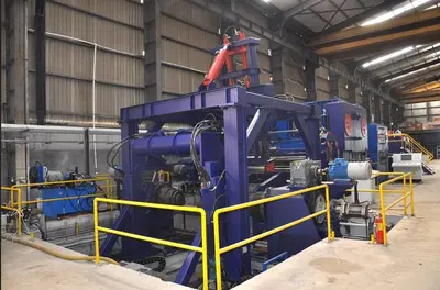 2500mm x 25mm x 80,000 Lb Cut to Length Line