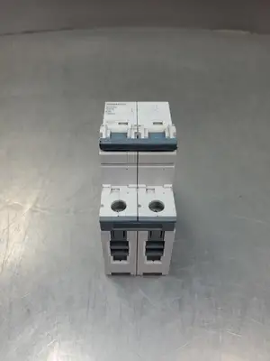 USED Siemens 5SY42 MCB C5 Circuit Breaker, 2 Pole