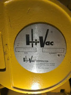 Used HI-VAC 850 Vacuum Cleaners Florida US | DH Griffin Used Equipment #1377403