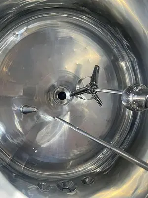 Tank, 65 Gallon (250 Liters), Inconel, Jacketed, Agitated #5991198