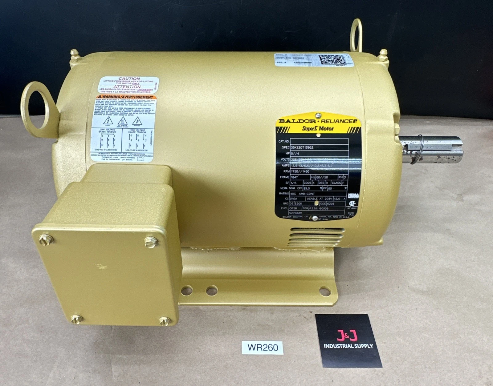 NEW Baldor 5270889