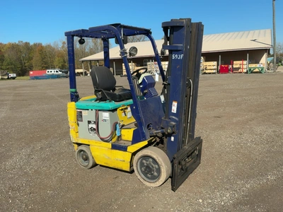 Used KOMATSU FB25SH-5 4-Wheel Sit down Electric Counterbalance Forklifts Michigan US | Miedema Asset Management Group #1579392
