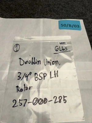 New | in-Stock Deublin 257-000-285 Parts (Hydraulics and Pneumatics) California US | Davliegogo LLC #1706325