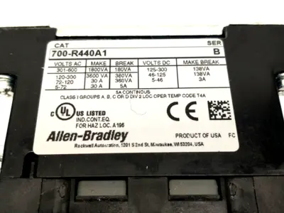 USED ALLEN BRADLEY 700-R440A1 SER. B