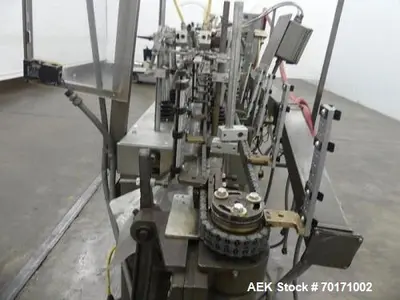 Used Ames MFG Bartelt IM10-11 Pouching Machine – Stand-Up Delta Bottom Zipper Bag Packaging System