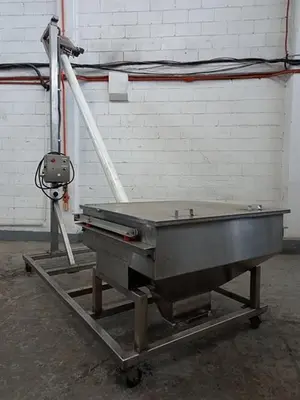 Stainless steel screw conveyor