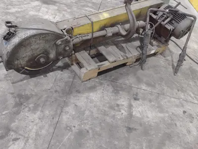 5 HP CM SWING ARM FOUNDRY GRINDER: STOCK #23034
