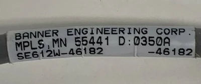 NEW Banner SE612W-46182