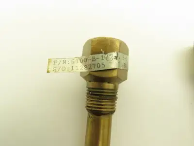 Thermo-Couple Products Co. 6100-B-1/2-2.5-0-0-999 Thermo Coupler Lot of 6