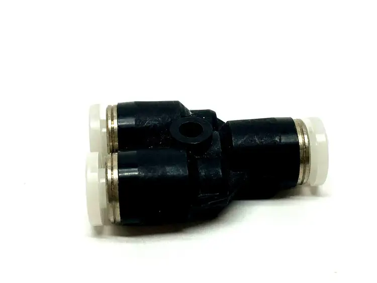 Used UNBRANDED 5/32" TUBE SIZE BLACK PLASTIC/ METAL COMBINATION Y Hoses | Maverick Industrial Sales #1109956