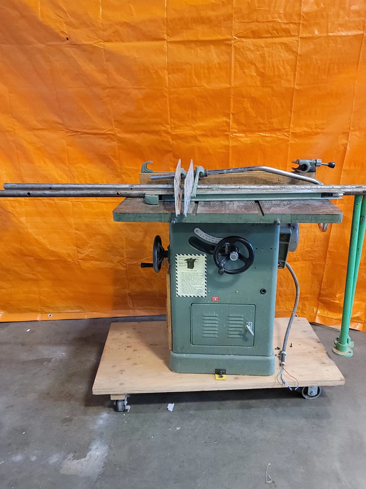 General 350 Table Saw