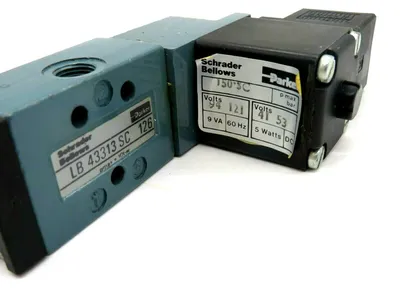 NEW PARKER SCHRADER BELLOWS LB43313SC SOLENOID VALVE