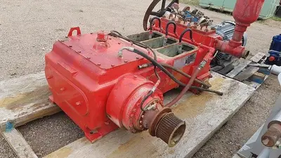 USED 2007 GARDNER DENVER THE 5.5" X 5" TRIPLEX MUD PUMP
